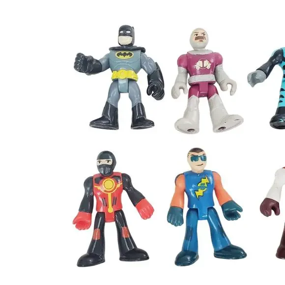 Imaginext Figures Lot of 16 Boy Toy Collectible Fun Characters Make Believe - Picture 2 of 10